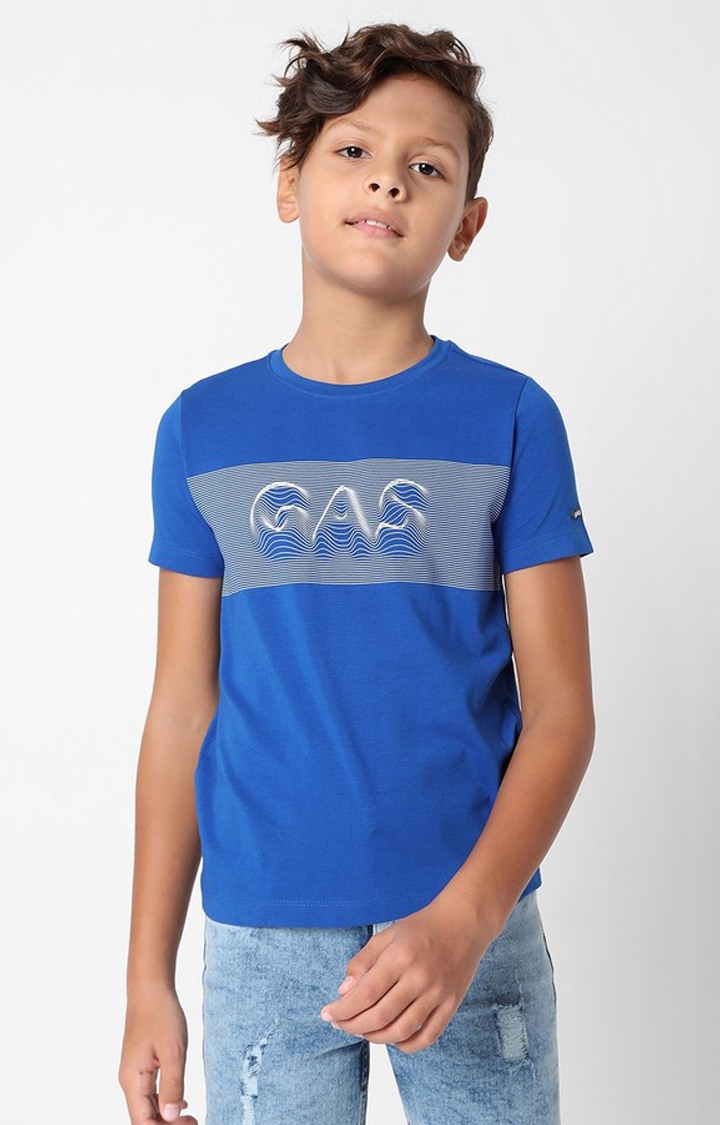 GAS | Scuba Illusion Round-Neck T-shirt