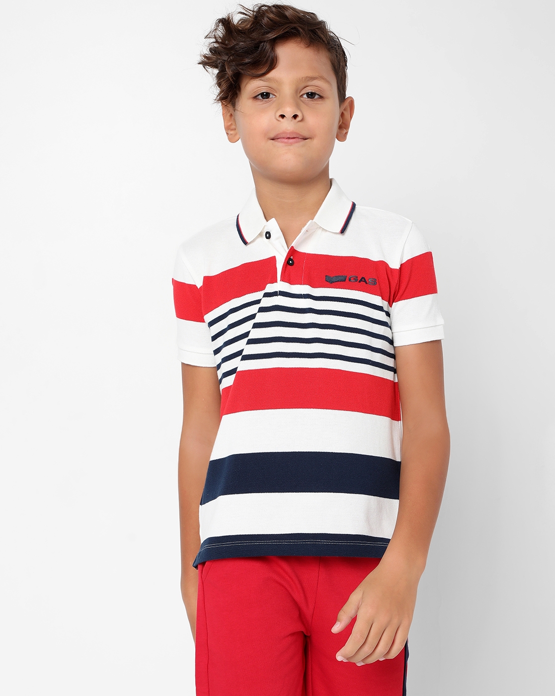 GAS | Ralph Mix Striped Polo T-shirt 0
