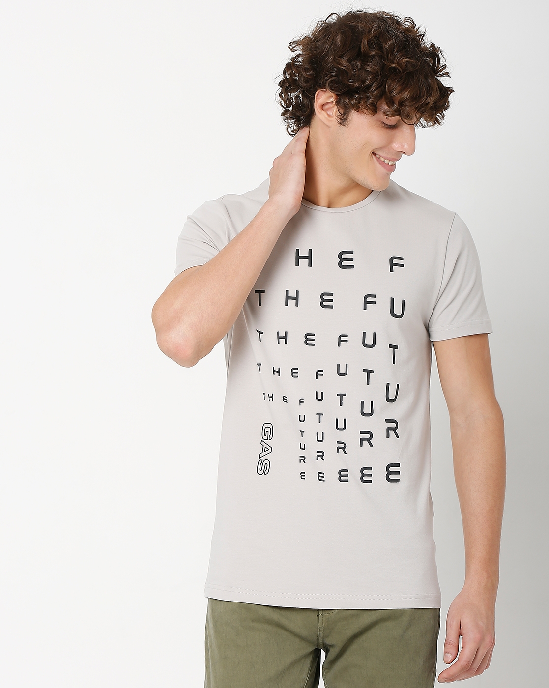 Scuba Future Slim Fit Crew-Neck T-shirt