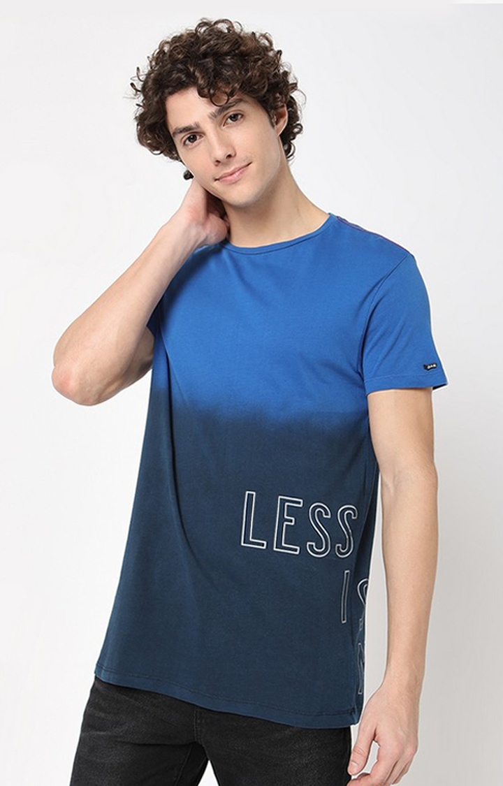 GAS | Scuba Minimal Ombre-Dyed Crew-Neck T-shirt