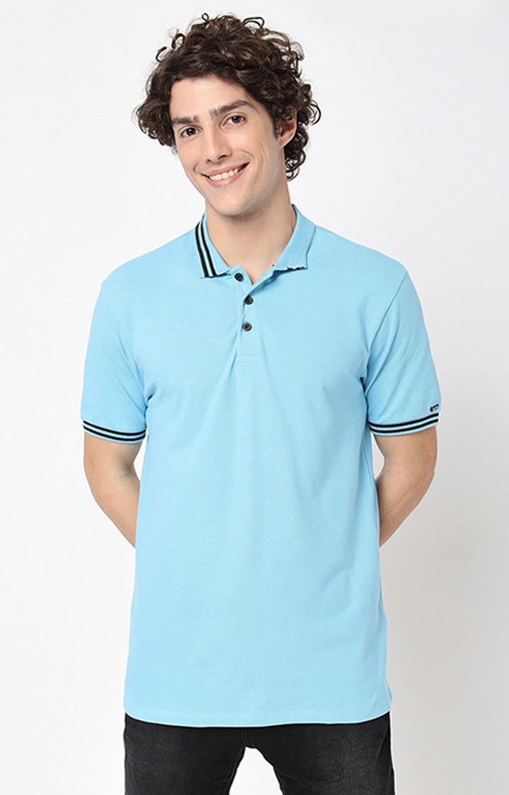 GAS | RALPH STRIPE Relaxed Fit Polo T-shirt