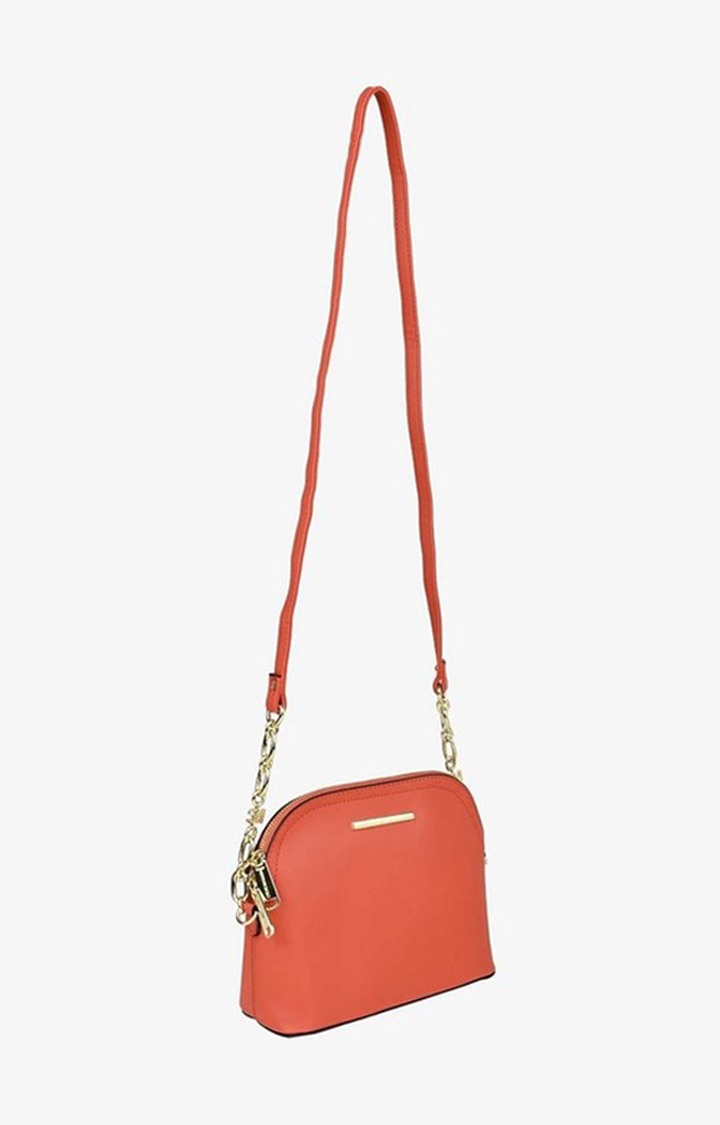 Bmaggie- Chain Orange Handbags