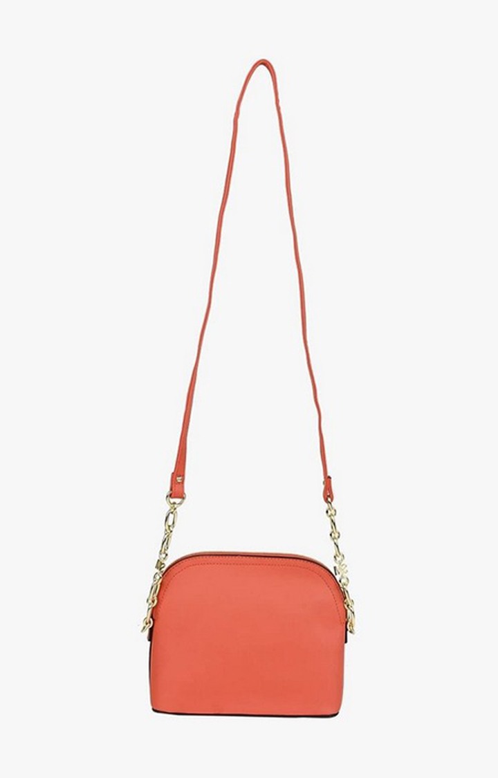 Bmaggie- Chain Orange Handbags