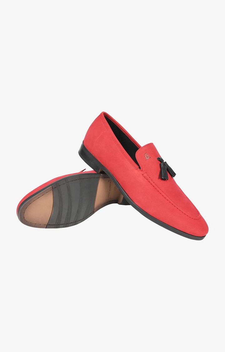 Sm-1476 Red Tie-Ups & Dress Loafers