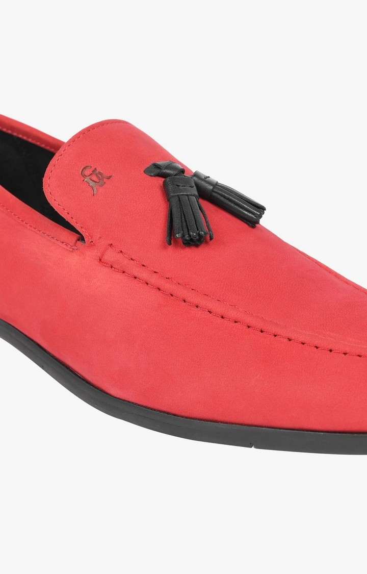 Sm-1476 Red Tie-Ups & Dress Loafers