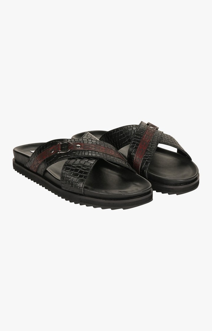 Sm-1478 Black Sandals & Flip Flops
