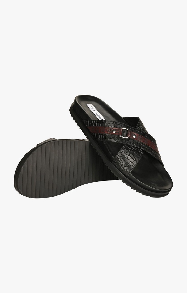 Sm-1478 Black Sandals & Flip Flops