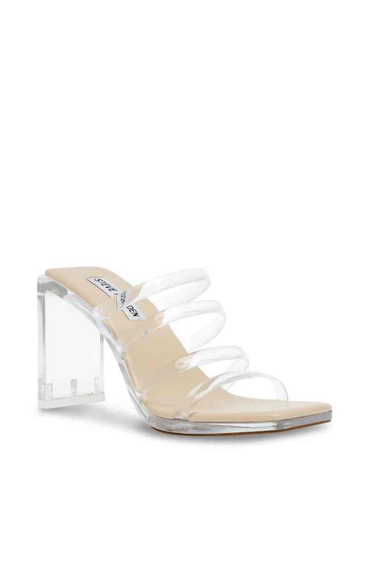 Lucite Transparent Heel Sandals