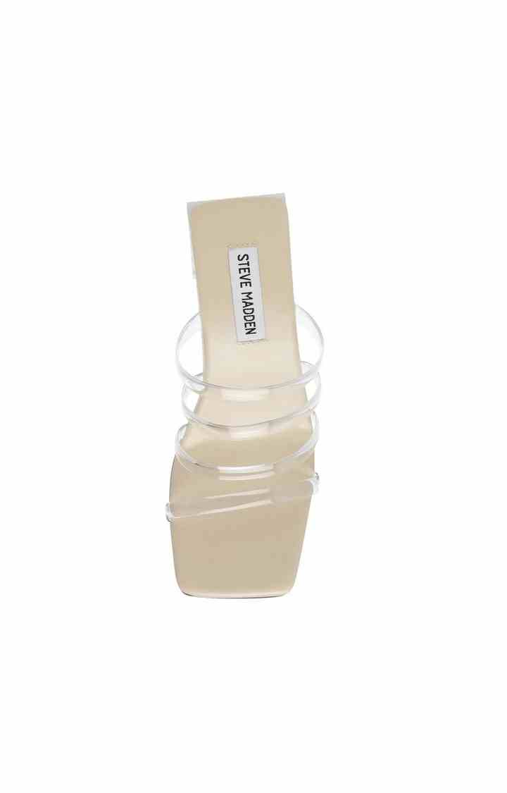 Lucite Transparent Heel Sandals