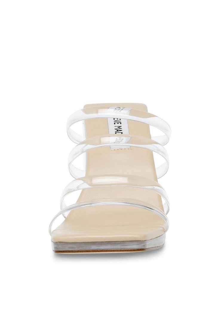 Lucite Transparent Heel Sandals