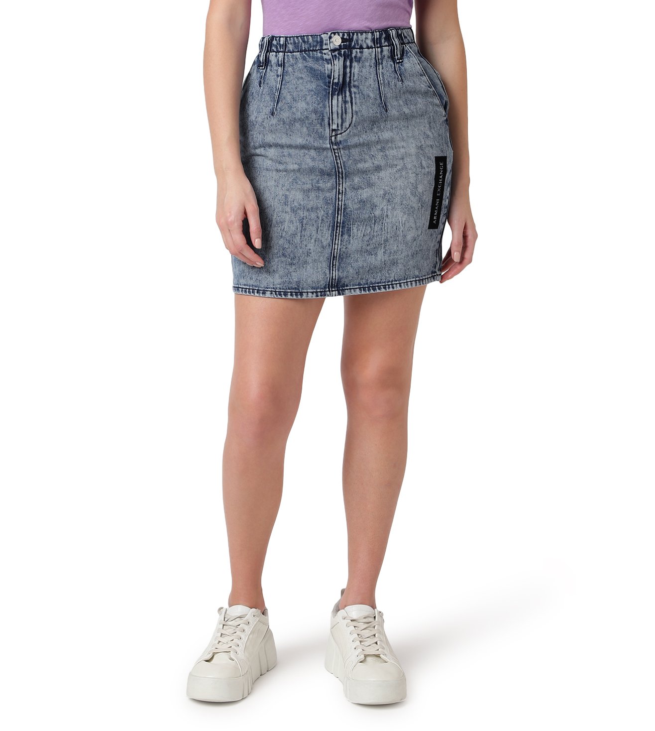 Armani shop denim skirt