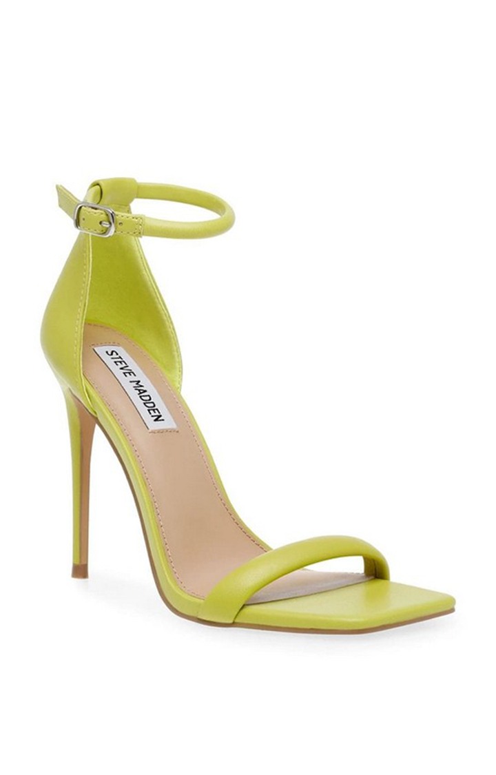 No Doubt Yellow Heel Sandals