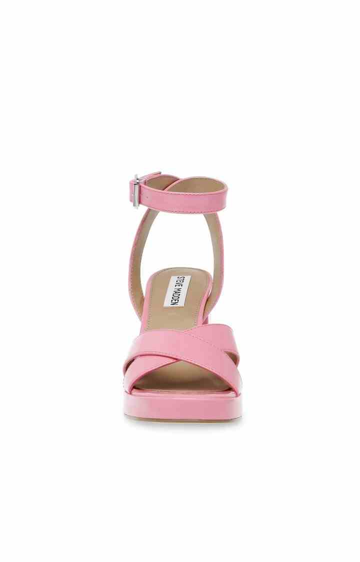 Amy Lou Pink Heel Sandals