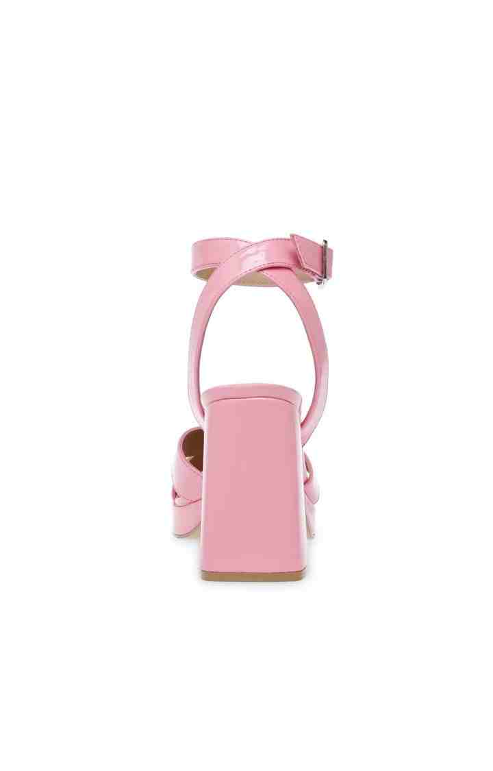 Amy Lou Pink Heel Sandals