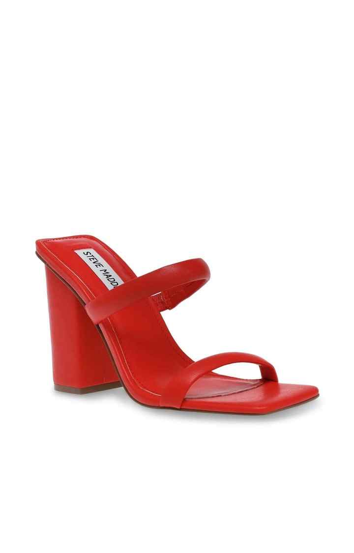 Blakee Red Heel Sandals