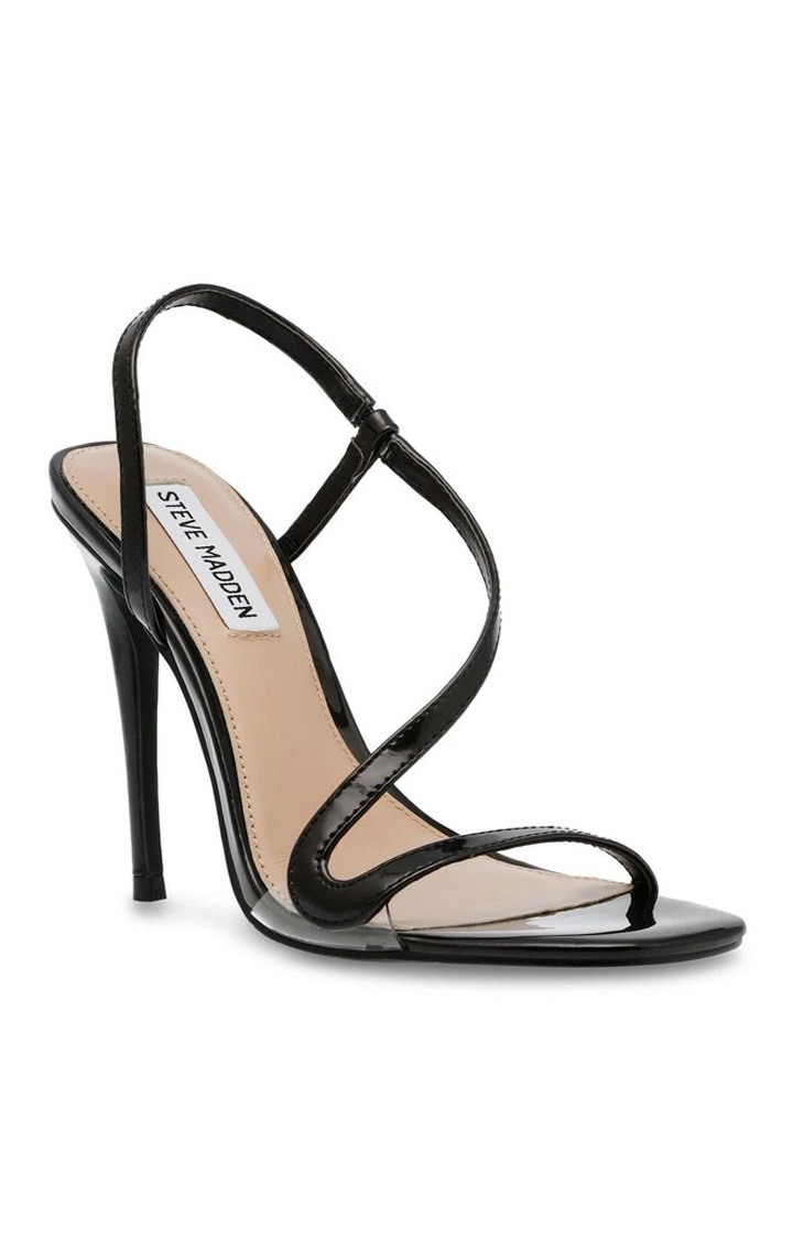 Natalia Black Heel Sandals