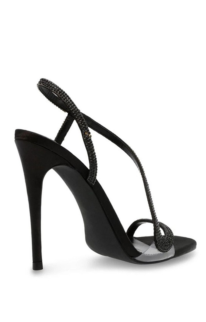 Natalia-R Black Heel Sandals