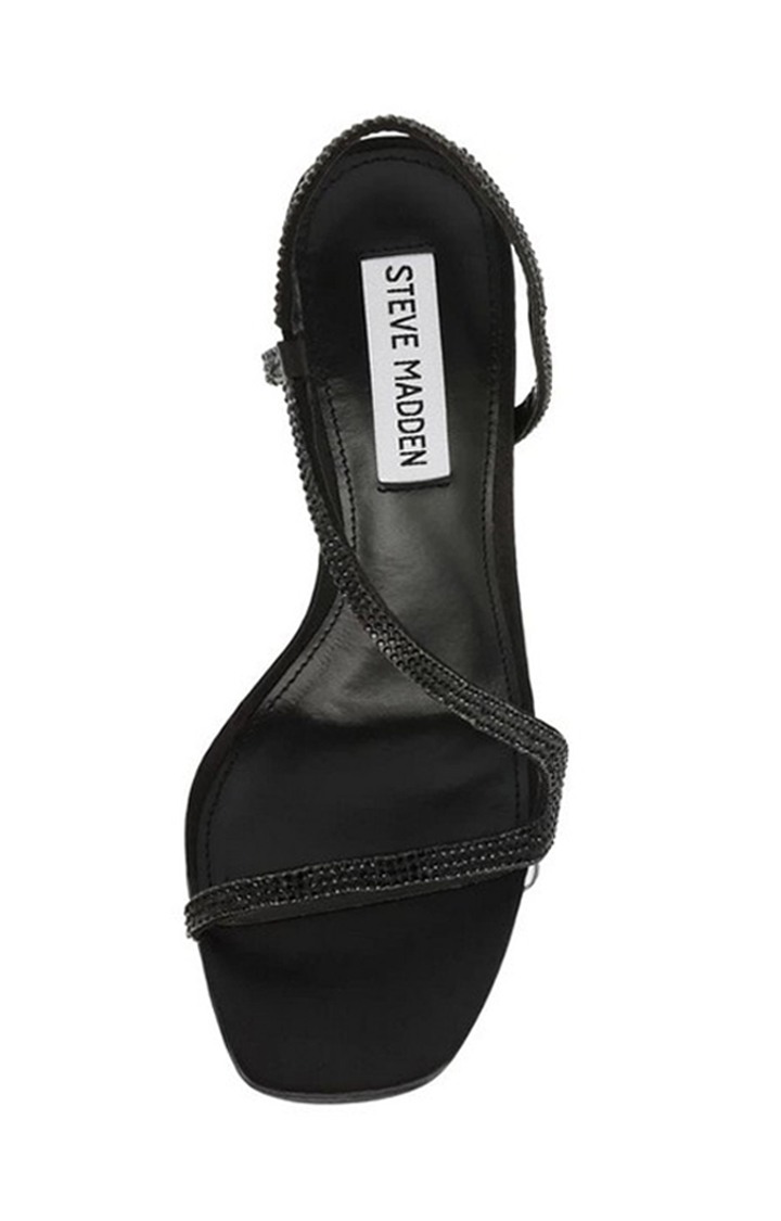 Natalia-R Black Heel Sandals