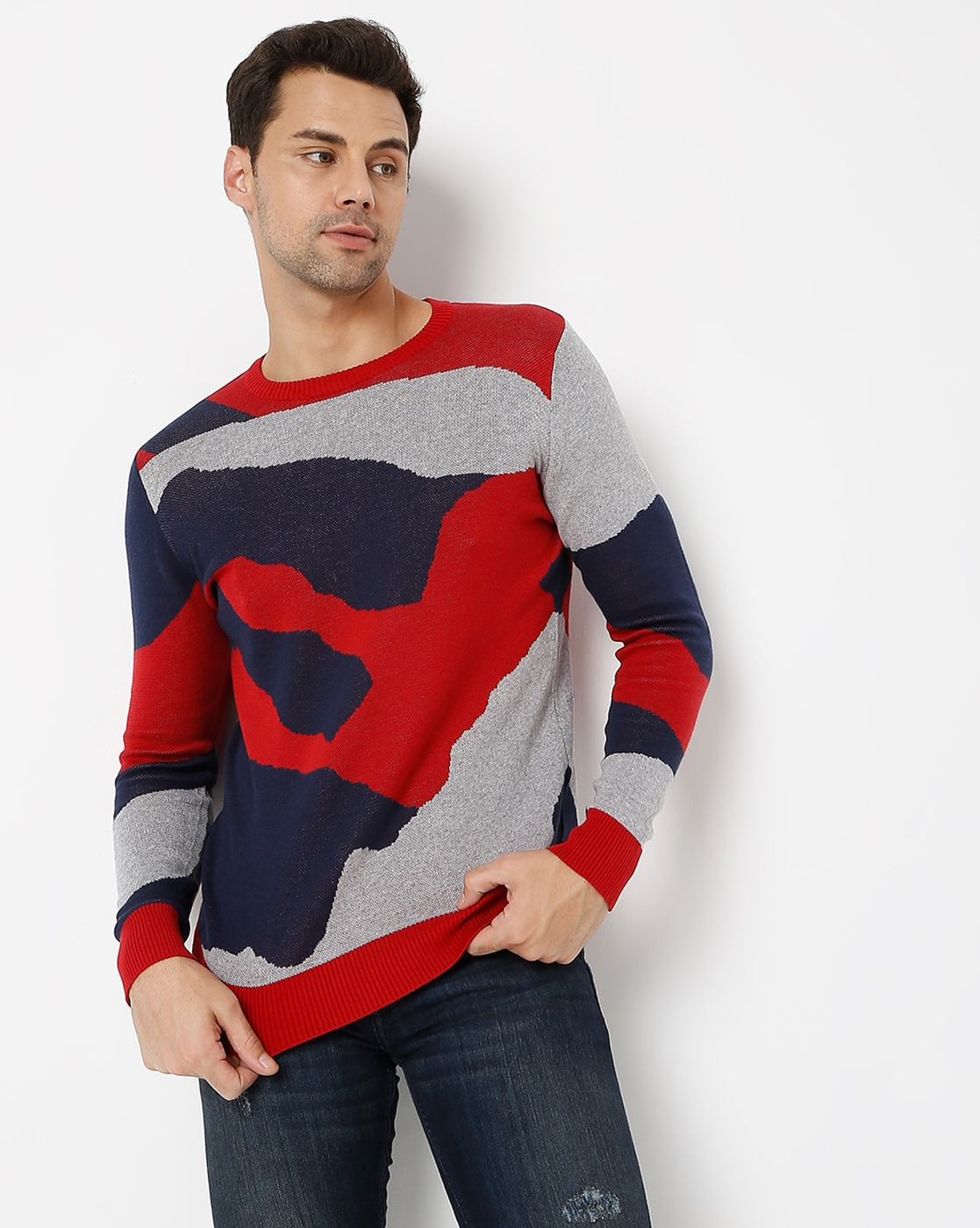 GAS | Robin Knitted Slim Fit Sweater