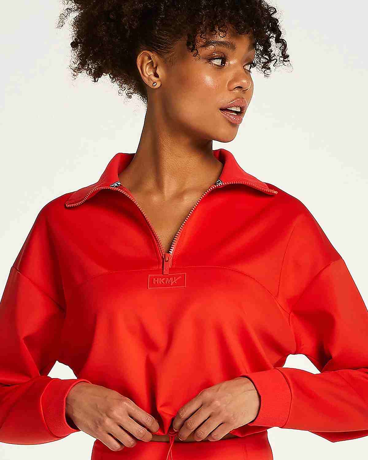 Half Zip Sweater Ruby