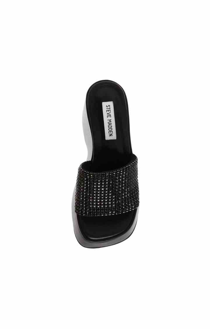 Glow-Up Black Wedges