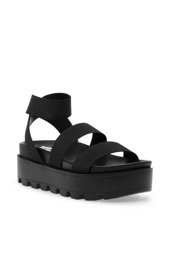 Bedrock Black Wedges