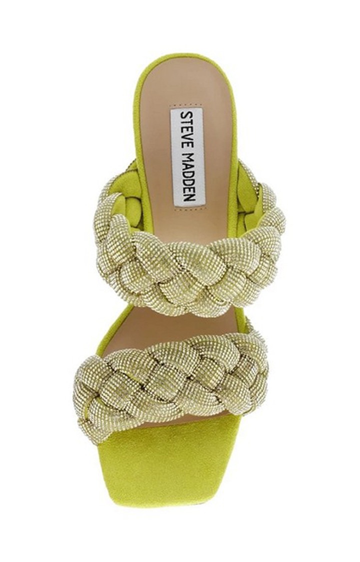 Tlc-R Green Heel Sandals