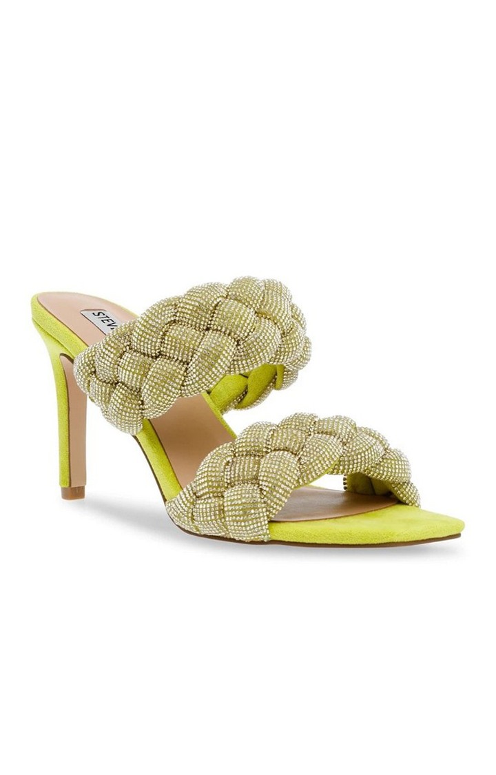 Tlc-R Green Heel Sandals