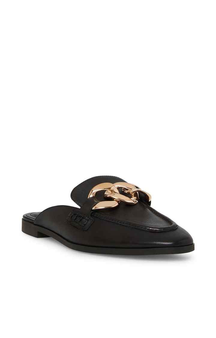 Cally Black Closed Flats & Ballerinas