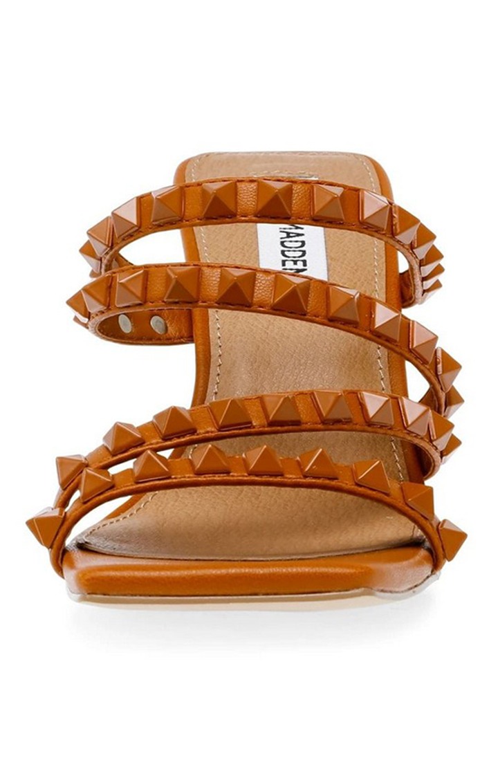 Zena Brown Heel Sandals