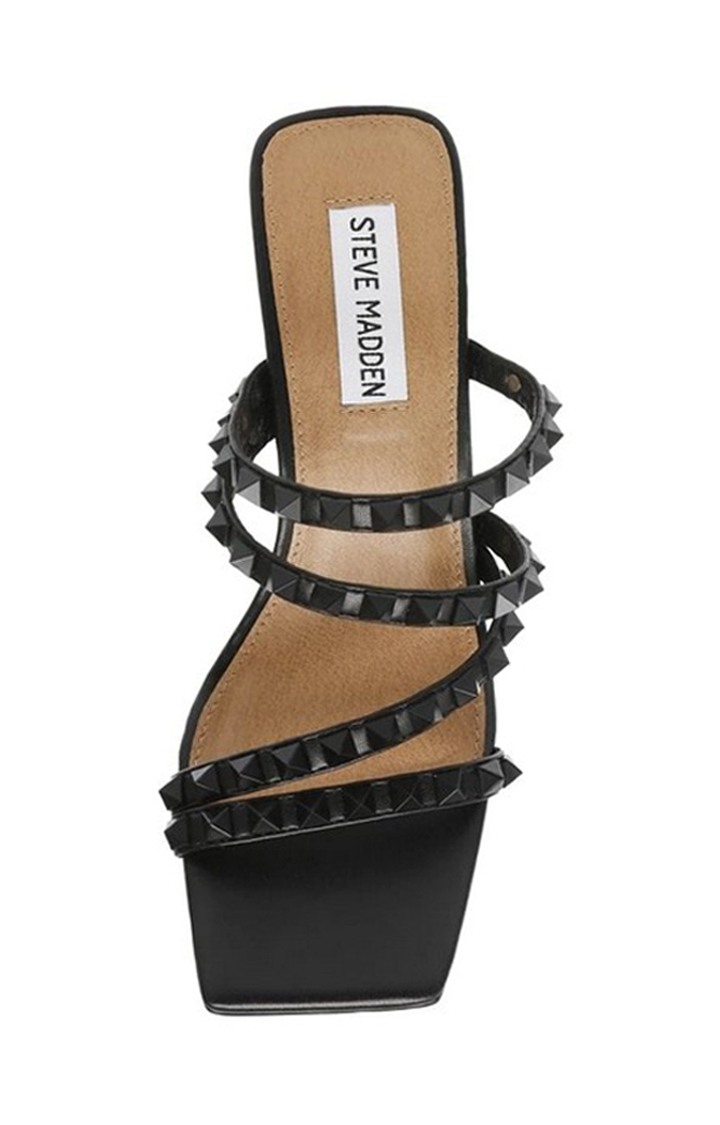 Zena Black Heel Sandals