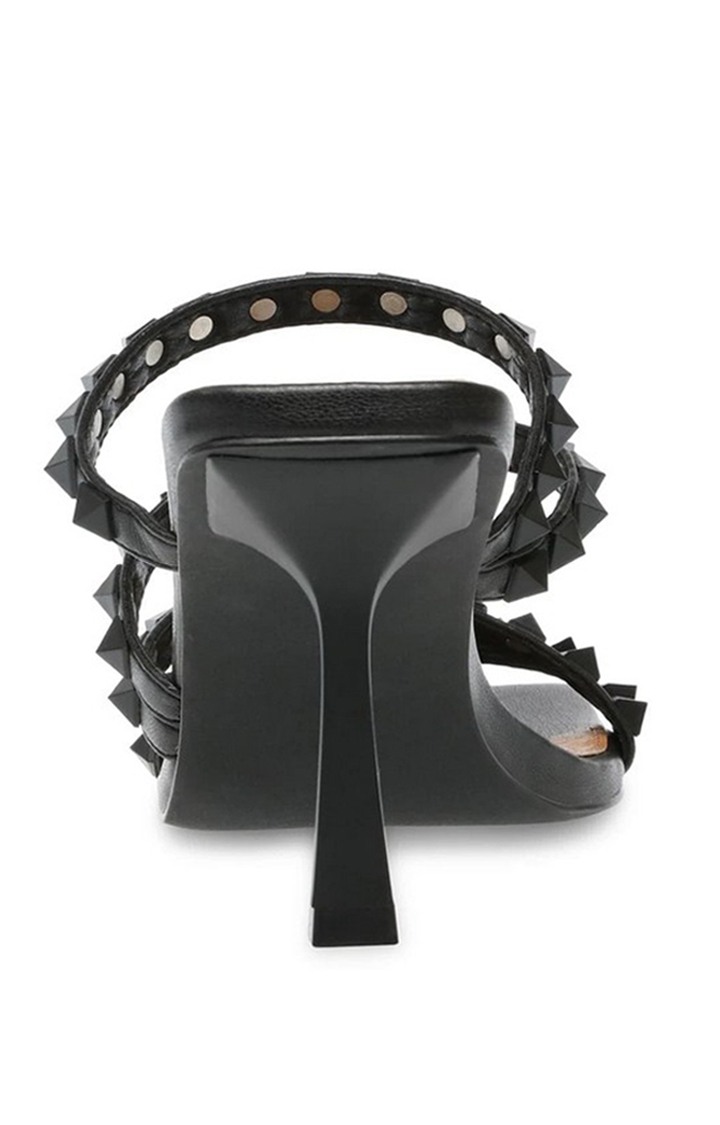 Zena Black Heel Sandals