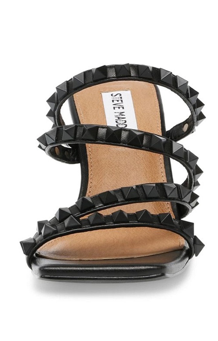 Zena Black Heel Sandals