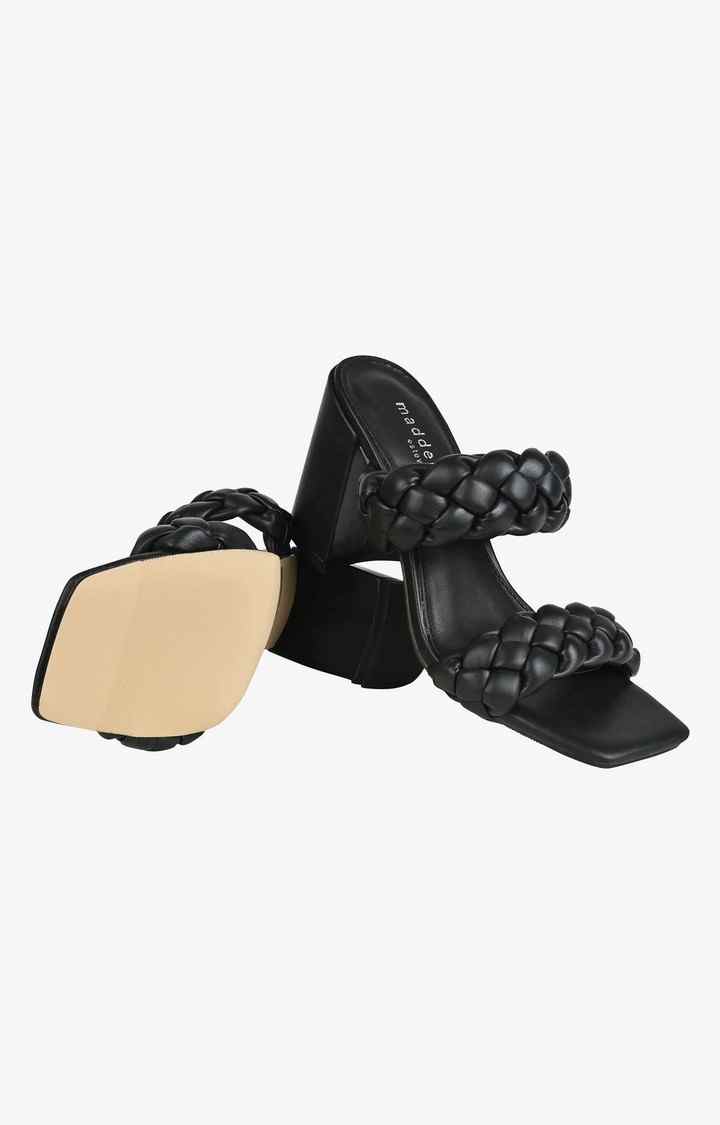 Dixcy Black Heel Sandals