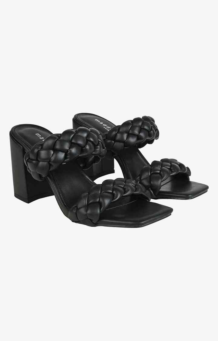 Dixcy Black Heel Sandals