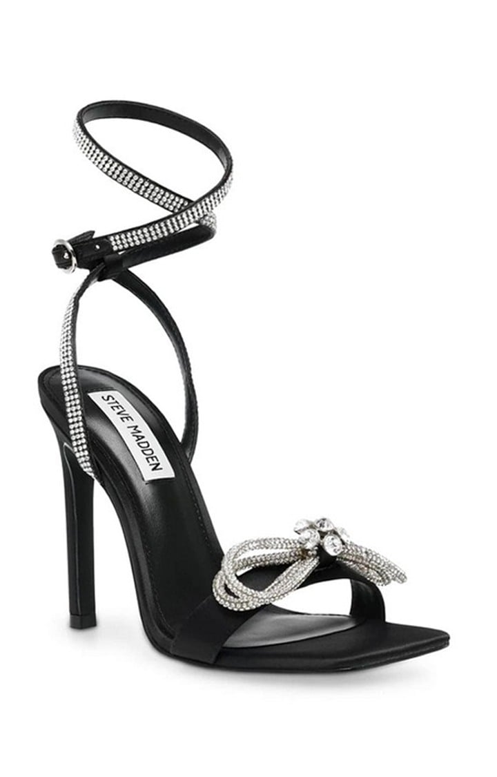 Unleash Black Heel Sandals