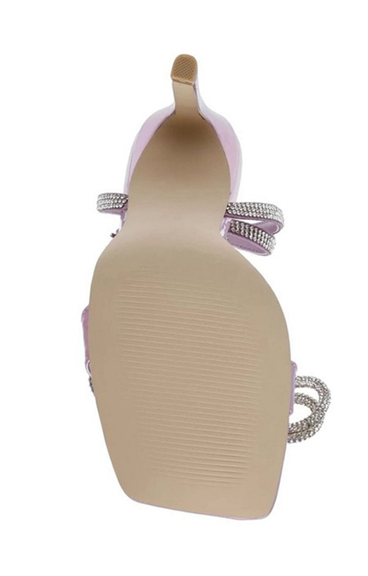 Unleash Pink Heel Sandals