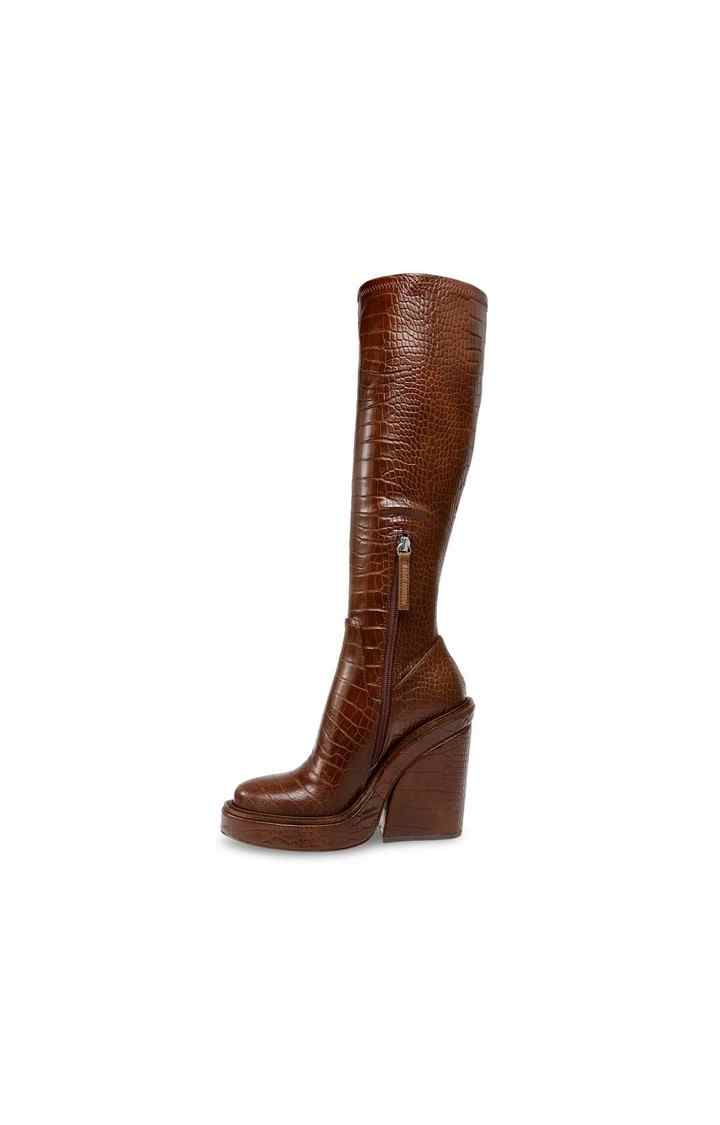 Aligned Brown Boots