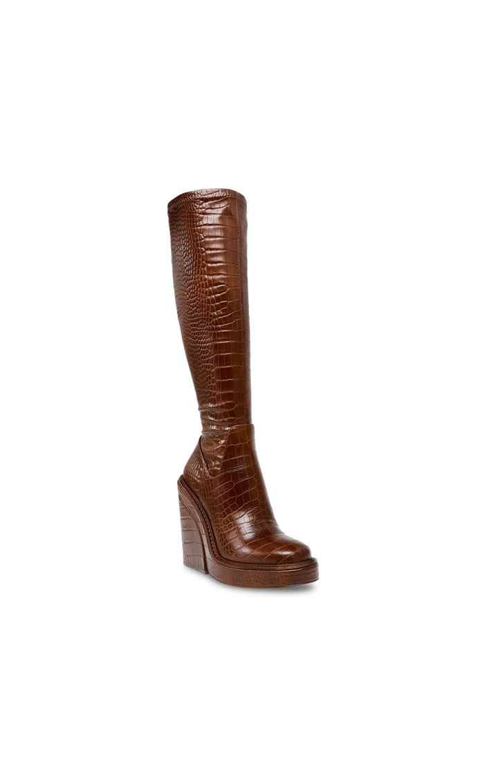 Aligned Brown Boots