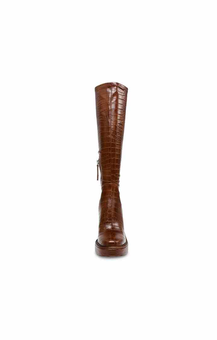 Aligned Brown Boots