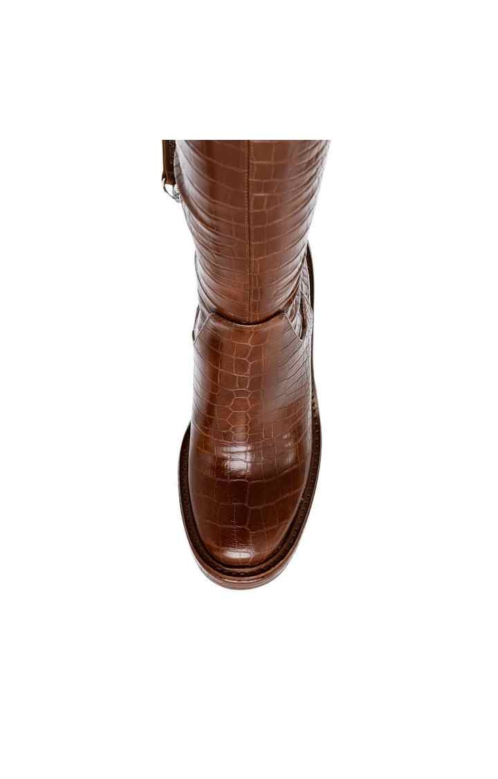 Aligned Brown Boots