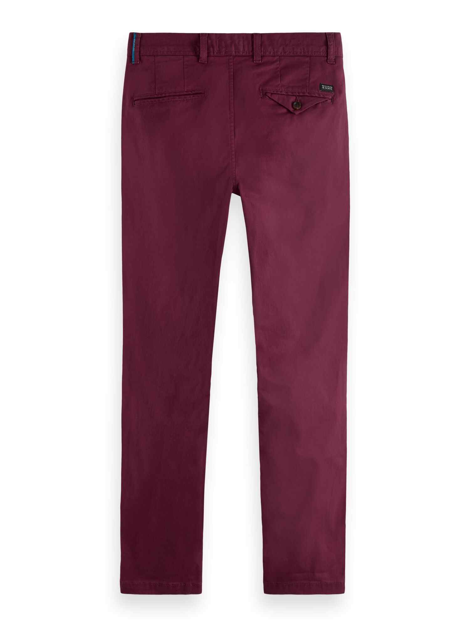 ESSENTIALS STUART- Organic cotton stretch twill chino