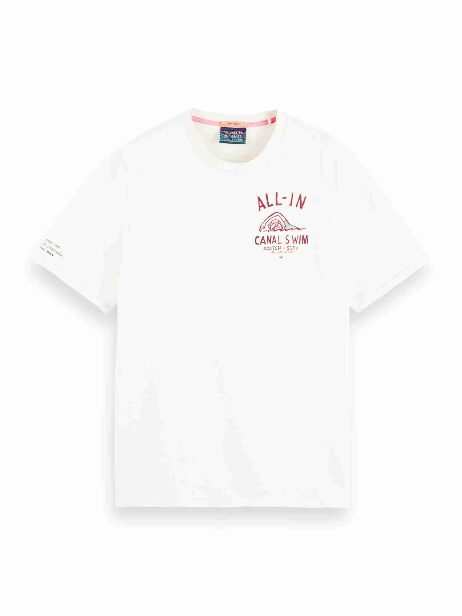 Cotton-jersey artwork t-shirt
