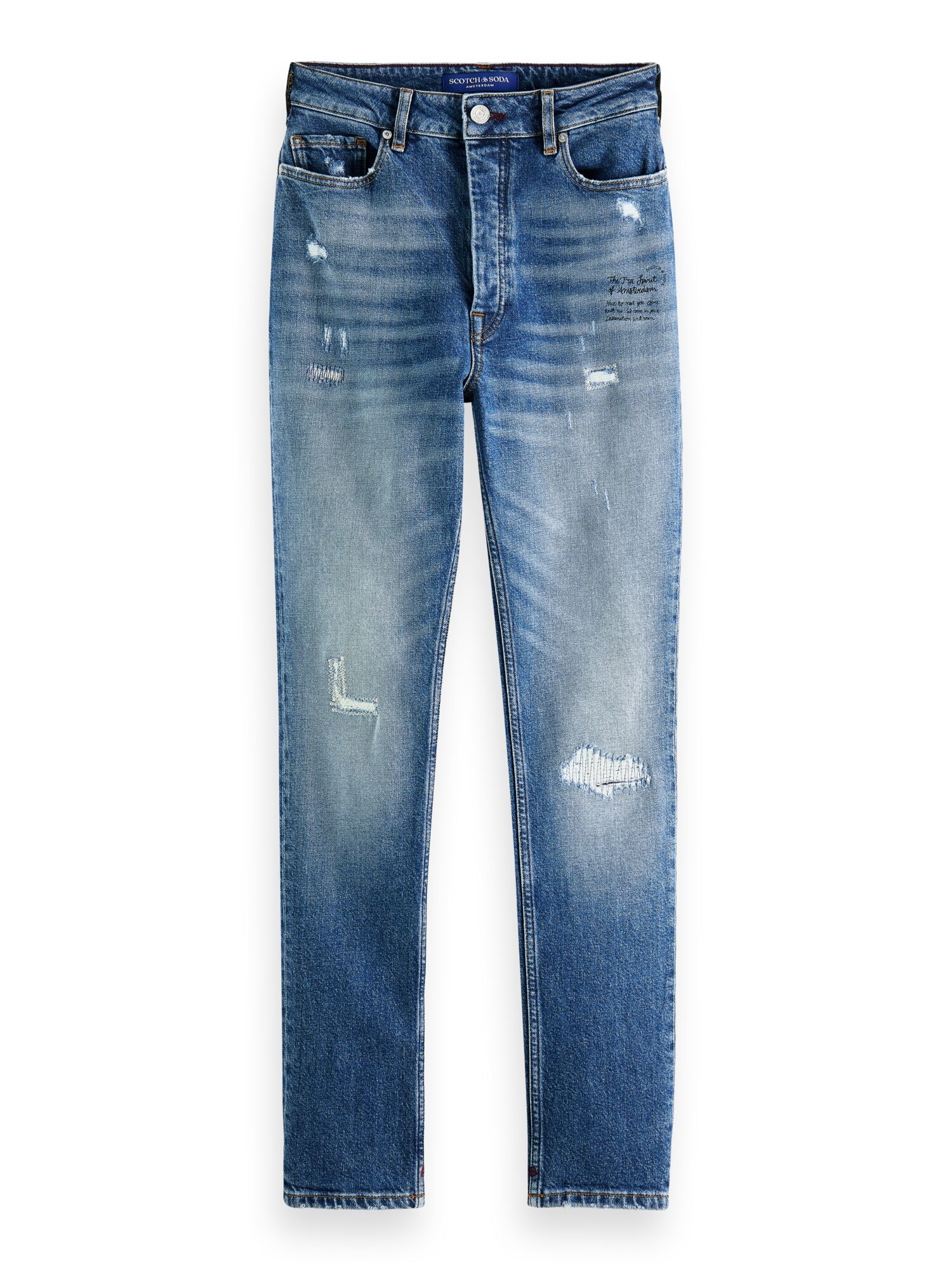 AGOLDE Parker Organic Cotton Denim Jeans – Bluebird