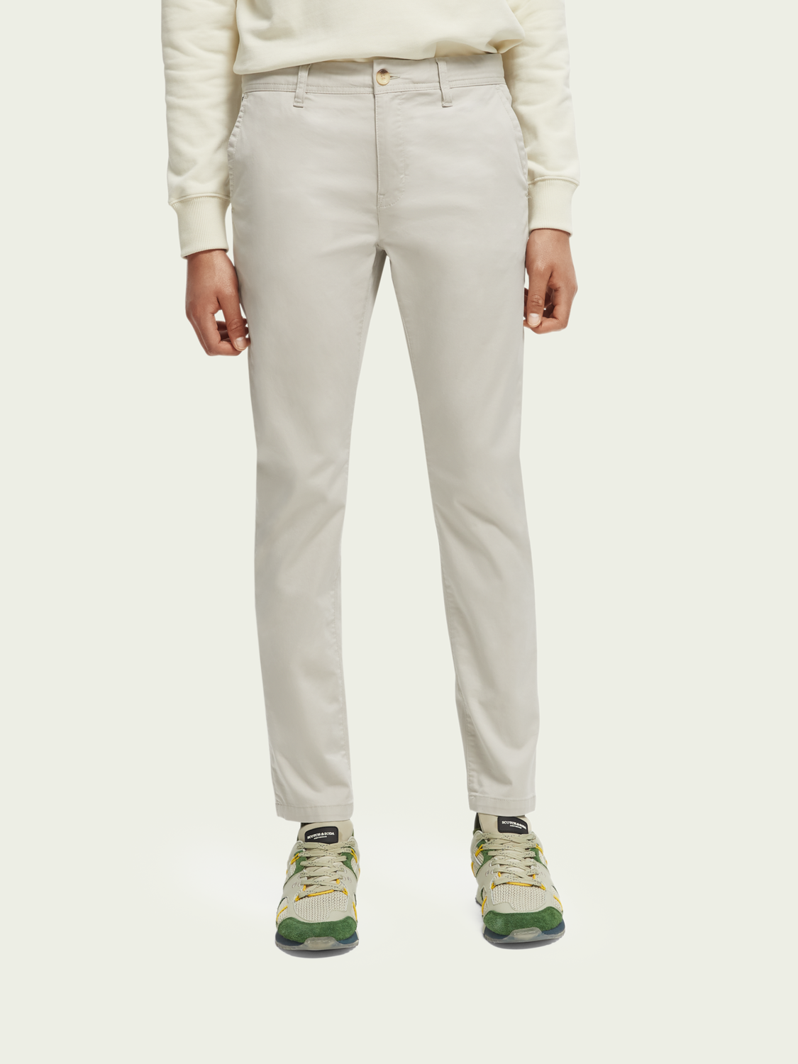 Scotch & Soda ESSENTIALS MOTT - Classic fit chino Organic cotton-stretch