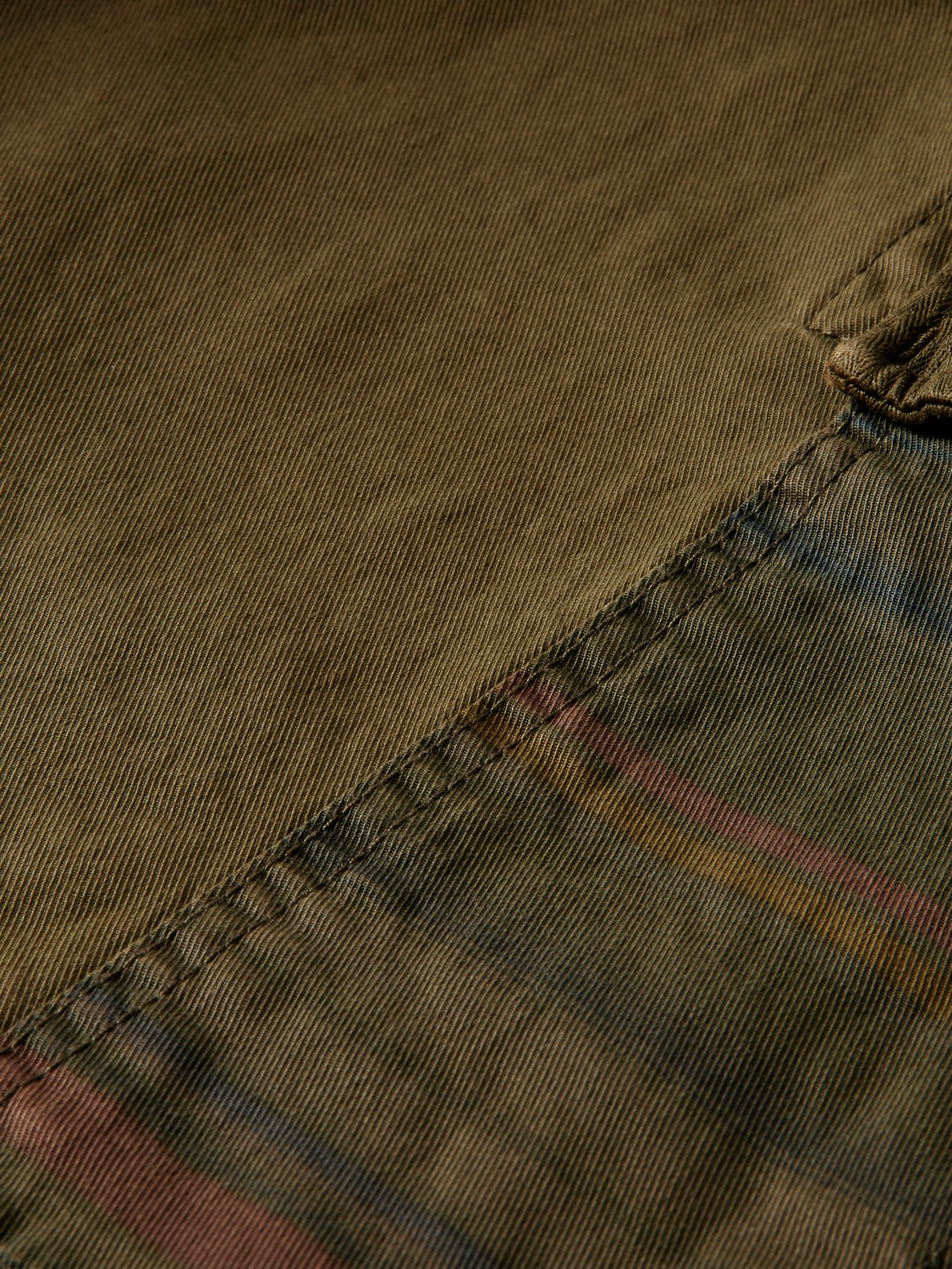 Scotch & Soda Loose tapered-fit garment-dyed cargo pants