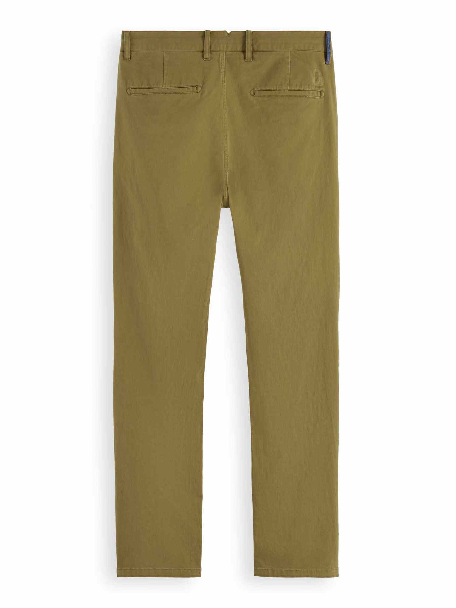 MOTT - Super slim-fit garment-dyed cotton-stretch chino