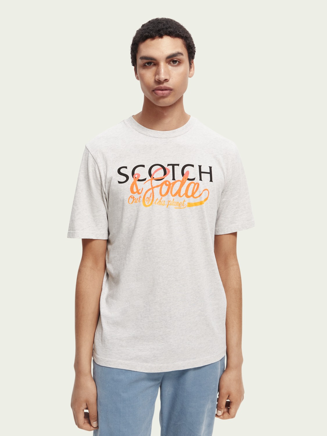 商品画像：Scotch & Soda 171884 : Flutter sleeved organic cotton top 2