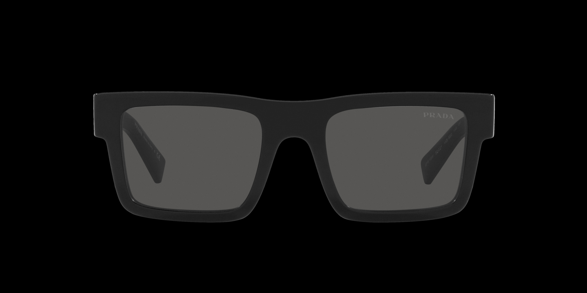 Prada PR01OS Sunglasses-Gray Gradient lens Black India | Ubuy