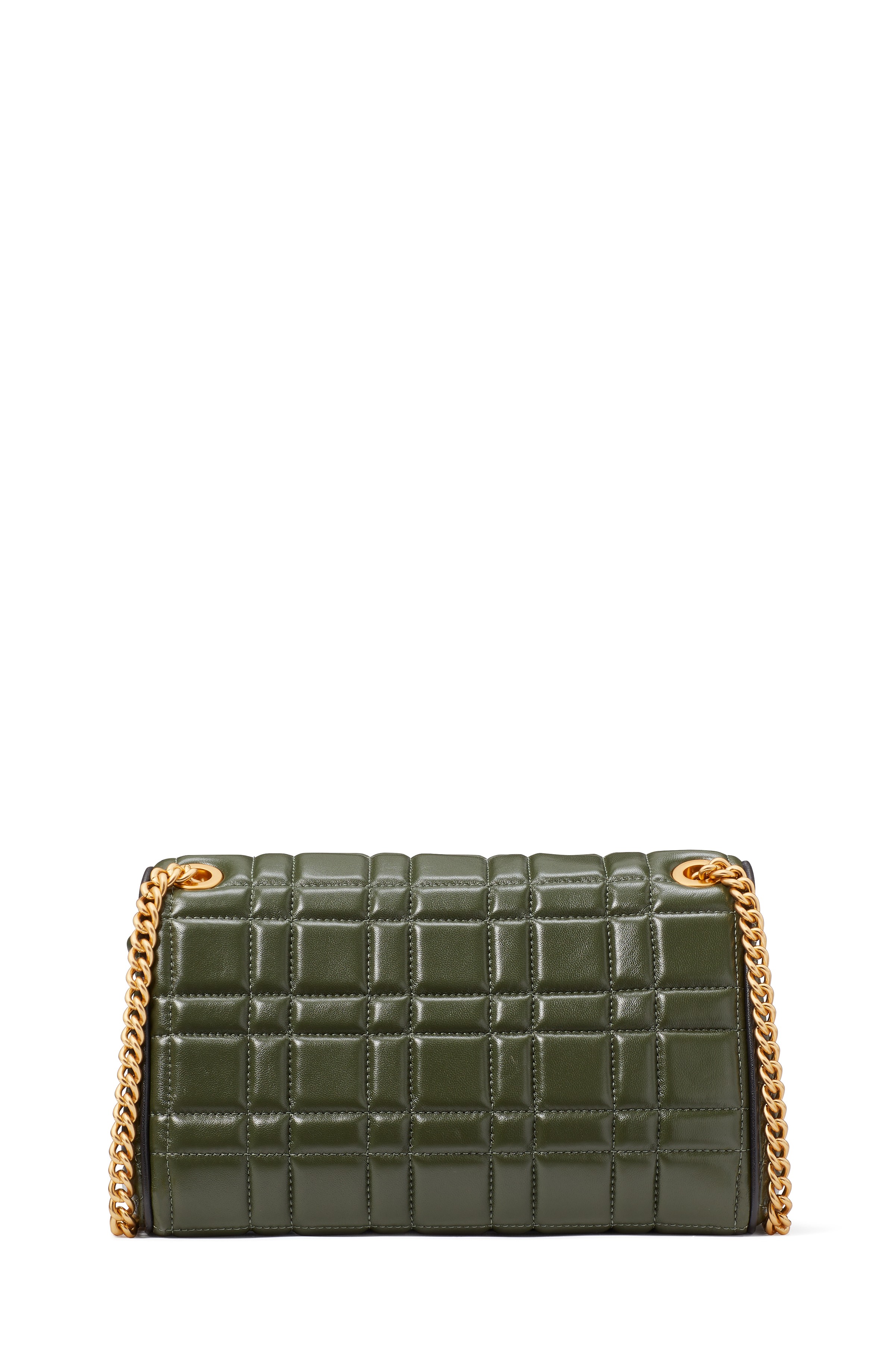 EVELYN QUILTED LEATHER shoulder bag